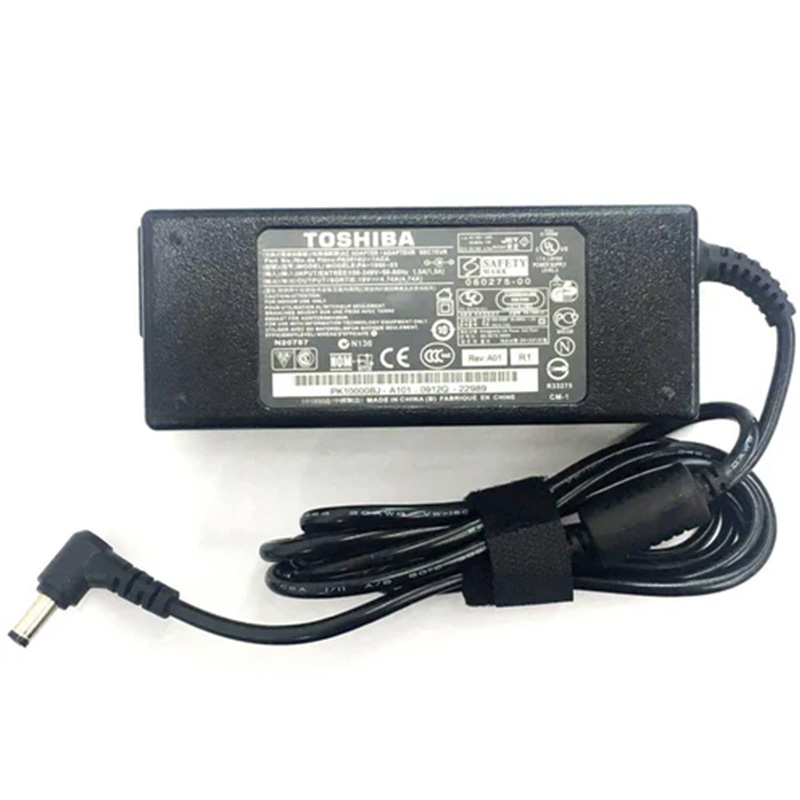 Original Toshiba 19V 4.74A 90W AC Adapter Laptop Charger PA3716E-1AC3, 5.5*2.5mm